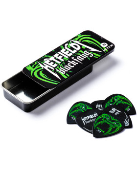 Набір медіаторів DUNLOP HETFIELD'S BLACK FANG PICK TIN .73MM