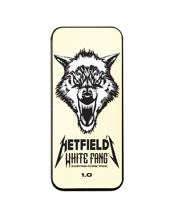 Набір медіаторів DUNLOP HETFIELD'S WHITE FANG CUSTOM FLOW PICK TIN 1.0MM