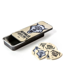 Набір медіаторів DUNLOP HETFIELD'S WHITE FANG CUSTOM FLOW PICK TIN 1.0MM