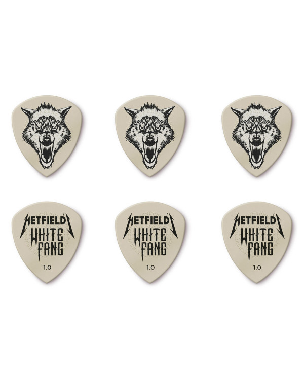 Набір медіаторів DUNLOP HETFIELD'S WHITE FANG CUSTOM FLOW PICK TIN 1.0MM