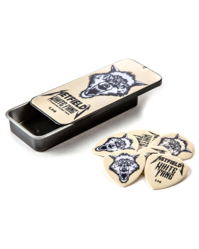 Набір медіаторів DUNLOP HETFIELD'S WHITE FANG CUSTOM FLOW PICK TIN 1.14MM