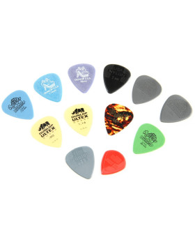 Набір медіаторів DUNLOP GUITAR PICK MD/HV VARIETY PACK (12 шт)-foto3