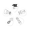 PLANET WAVES PW1CWH4, набір медіаторів 10 шт