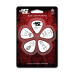 Набір медіаторів PLANET WAVES JOE SATRIANI SIGNATURE GUITAR PICKS, WHITE (Light Gauge)