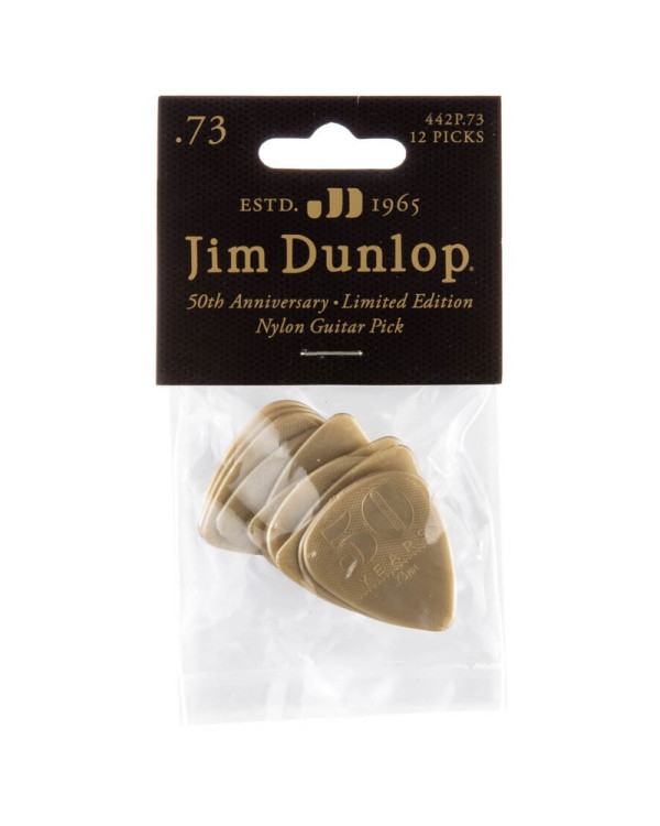 Набір медіаторів DUNLOP 50TH ANNIVERSARY NYLON STANDARD PICK .73MM