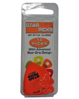 Набір медіаторів EVERLY STAR PICK 12-PACK 0.60-foto2