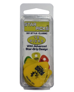Набір медіаторів EVERLY STAR PICK 12-PACK 0.73-foto2