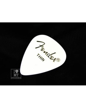 FENDER 351 PICKS WHITE THIN Набір медіаторів-foto4