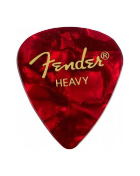 FENDER 351 SHAPE PREMIUM PICKS RED MOTO HEAVY Медіатор