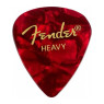 FENDER 351 SHAPE PREMIUM PICKS RED MOTO HEAVY Медіатор