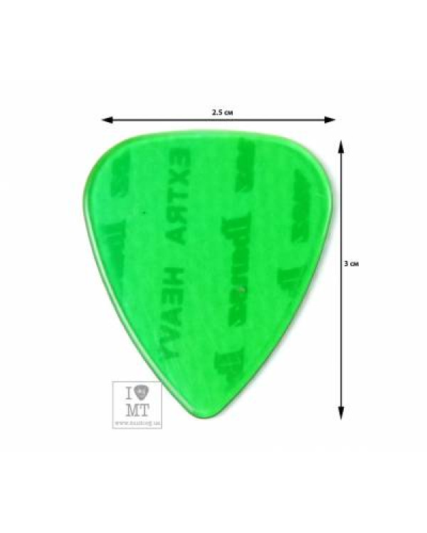 IBANEZ ANL141 GREEN EXTRA HEAVY Медіатор