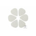 GRAPH TECH PQP-0088-W6 Туск STANDARD PICK 0.88MM WHITE (BRIGHT) 6 PACK Набір медіаторів