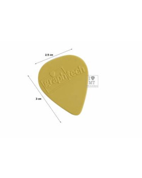 GRAPH TECH PQP-0068-V6 Туск STANDARD PICK 0.68MM VINTAGE (WARM) 6 PACK Набір медіаторів-foto3