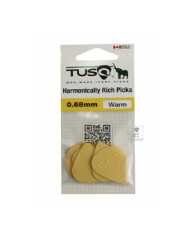 GRAPH TECH PQP-0068-V6 Туск STANDARD PICK 0.68MM VINTAGE (WARM) 6 PACK Набір медіаторів-foto5
