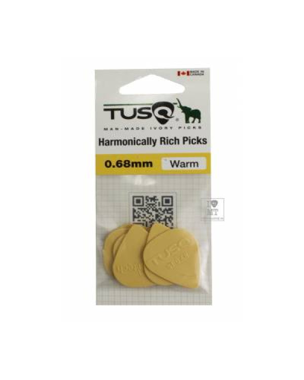GRAPH TECH PQP-0068-V6 Туск STANDARD PICK 0.68MM VINTAGE (WARM) 6 PACK Набір медіаторів