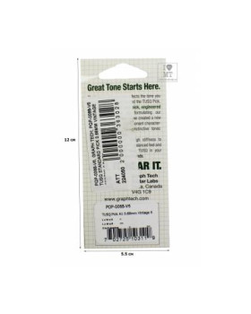 GRAPH TECH PQP-0068-V6 Туск STANDARD PICK 0.68MM VINTAGE (WARM) 6 PACK Набір медіаторів-foto6