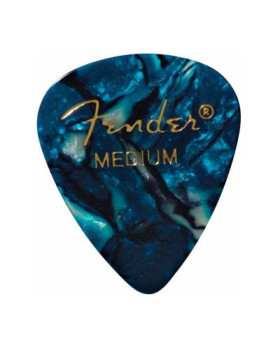 FENDER 351 SHAPE PREMIUM PICKS OCEAN TURQUOISE MEDIUM Медіатор