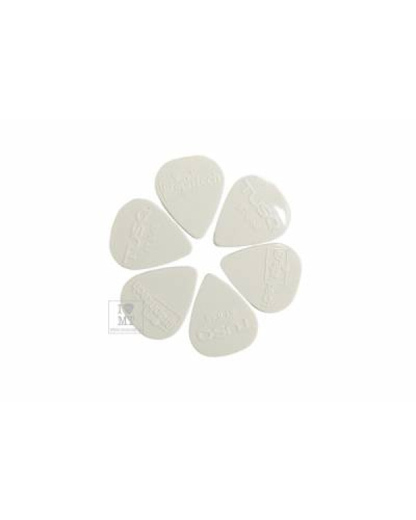 GRAPH TECH PQP-0068-W6 Туск Standard Pick .68mm White (Bright) - 6 Pack Набір медіаторів