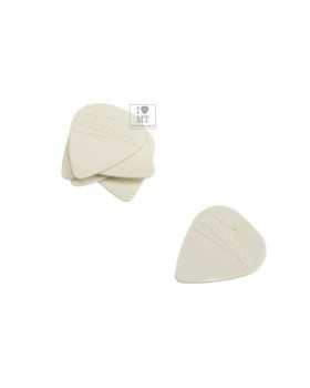 GRAPH TECH PQP-0068-W6 Туск Standard Pick .68mm White (Bright) - 6 Pack Набір медіаторів-foto2