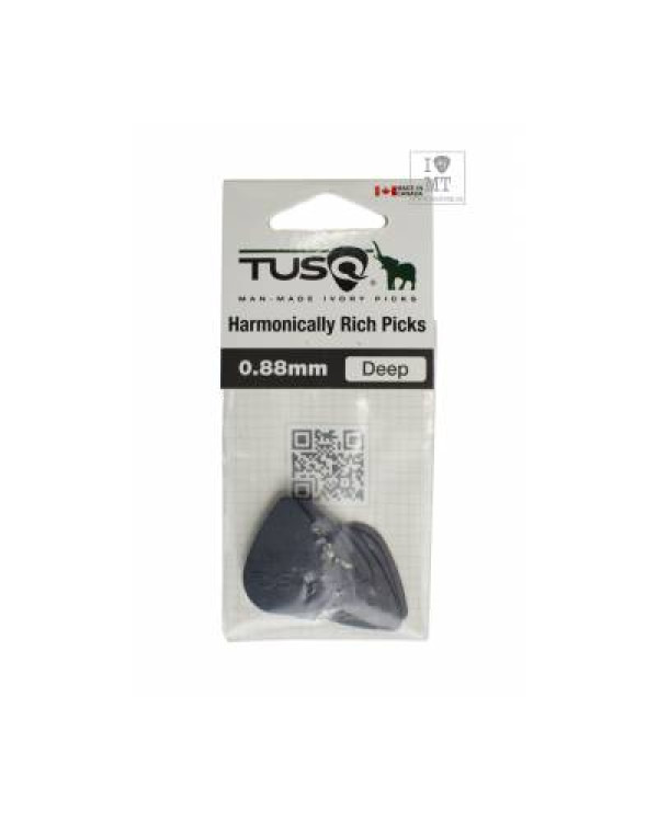 GRAPH TECH PQP-0088-G6 Туск Standard Pick .88mm Gray (Deep) 6 Pack Набір медіаторів