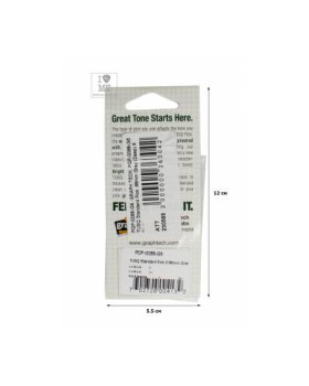 GRAPH TECH PQP-0088-G6 Туск Standard Pick .88mm Gray (Deep) 6 Pack Набір медіаторів-foto6