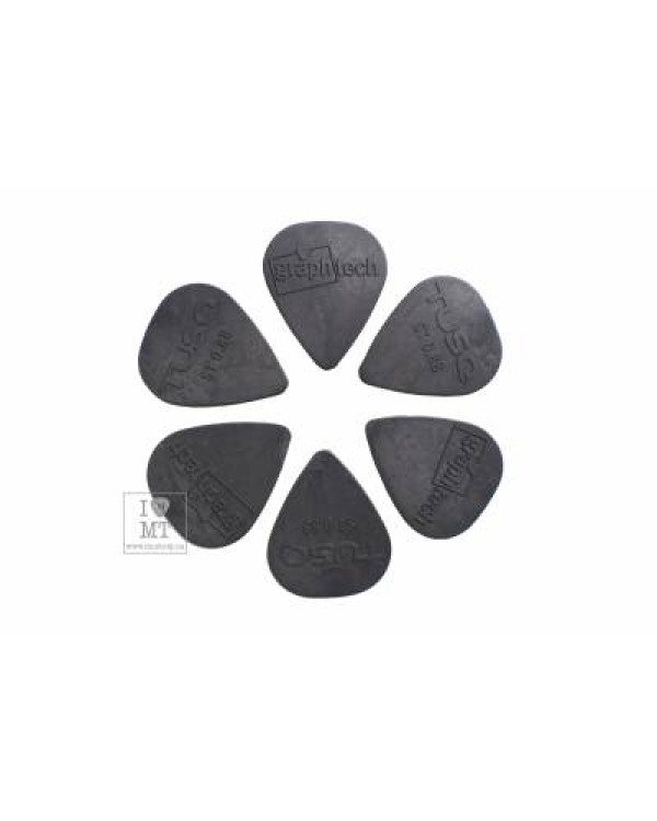 GRAPH TECH PQP-0088-G6 Туск Standard Pick .88mm Gray (Deep) 6 Pack Набір медіаторів