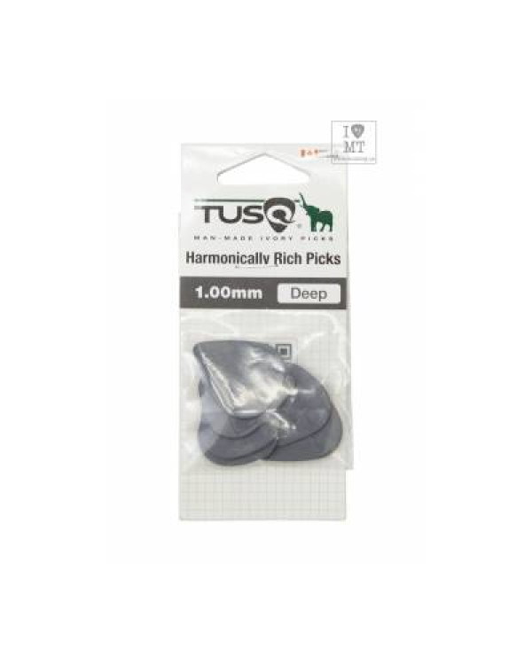 GRAPH TECH PQP-0100-G6 Туск Standard Pick 1mm Gray (Deep) 6 Pack Набір медіаторів