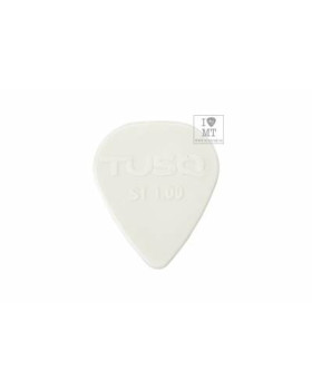 GRAPH TECH PQP-0100-W6 Туск Standard Pick 1mm White (Bright) - 6 Pack Набір медіаторів-foto2