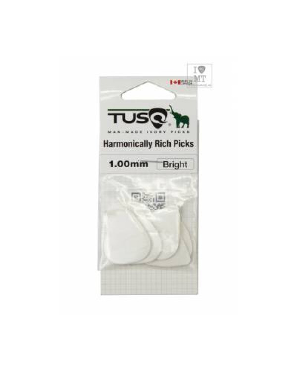 GRAPH TECH PQP-0100-W6 Туск Standard Pick 1mm White (Bright) - 6 Pack Набір медіаторів