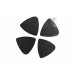 GRAPH TECH PQP-0402-G4 Туск Bi-Angle Pick 2mm Gray (Deep) 4 Pack Набір медіаторів