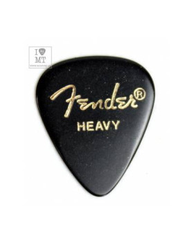 FENDER 351 SHAPE BLACK H 1 GROSS Медіатор