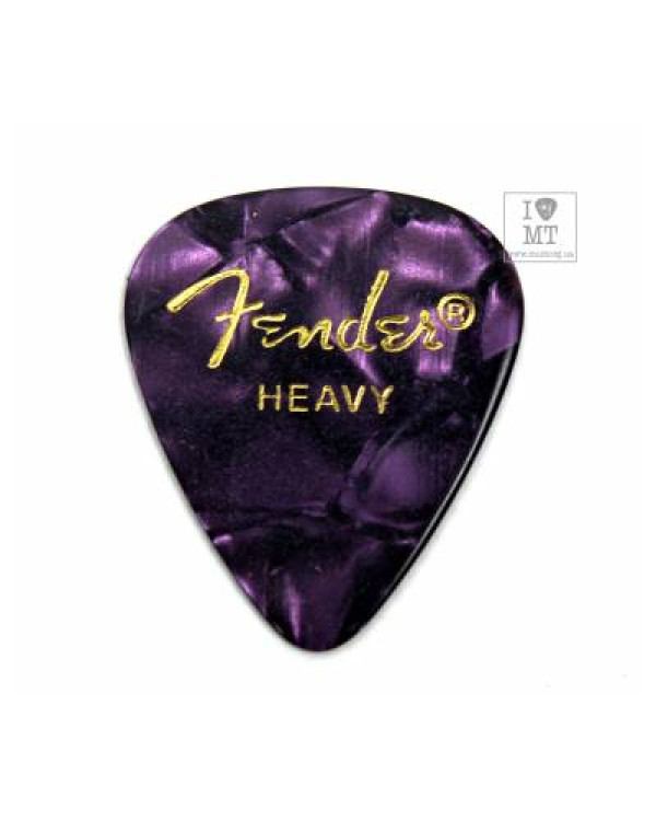 FENDER 351 PICKS PURPLE MOTO HEAVY Медіатор