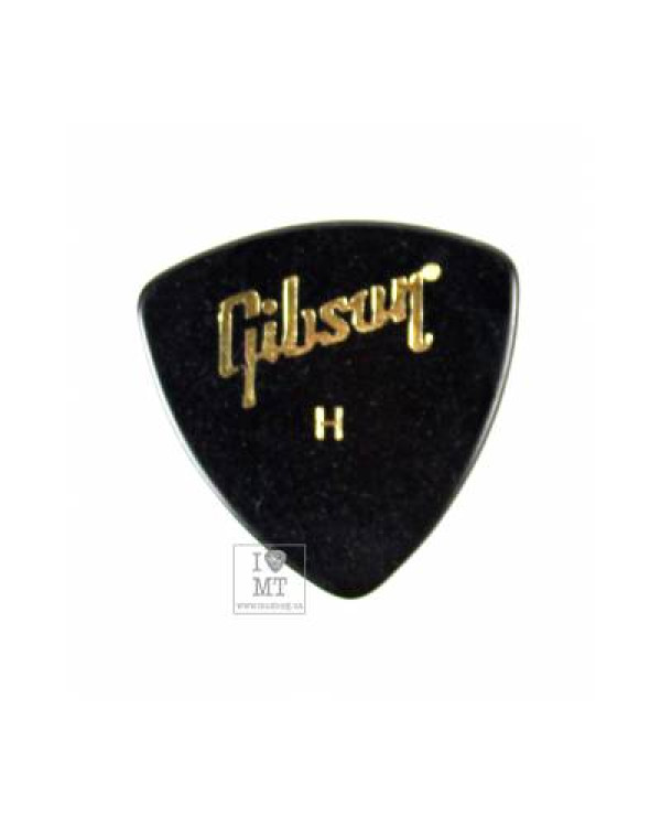 GIBSON APRGG-73H 1 2 GROSS BLACK WEDGE STYLE HEAVY Набір медіаторів