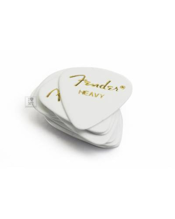 FENDER 351 WHITE H Набір медіаторів