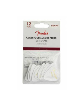 FENDER 351 WHITE H Набір медіаторів-foto6