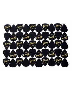 GIBSON APRGG-74XH 1 2 GROSS BLACK STANDARD STYLE EXTRA HEAVY Набір медіаторів-foto3