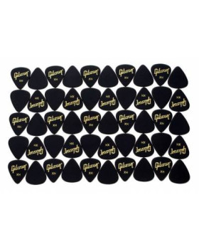 GIBSON APRGG-74XH 1 2 GROSS BLACK STANDARD STYLE EXTRA HEAVY Набір медіаторів-foto3
