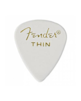 FENDER 351 PICKS WHITE THIN Набір медіаторів