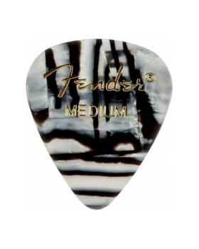 FENDER 351 SHAPE PREMIUM PICKS ZEBRA MEDIUM Медіатор