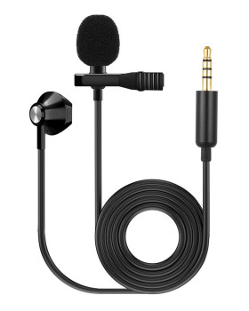 FZONE KM-03 LAVALIER MICROPHONE W/ EARPHONE