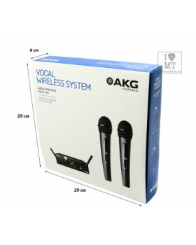 AKG WMS40 Mini2 Vocal Set BD US25A/C Мікрофонна радіосистема-foto12