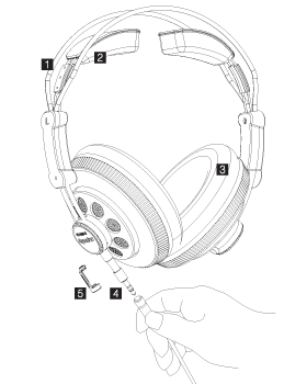 Навушники SUPERLUX HD668B-foto6
