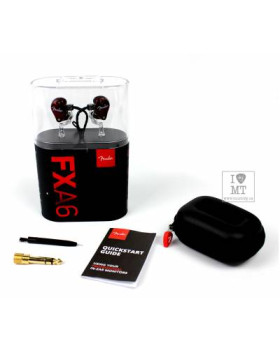 FENDER FXA6 IN-EAR MONITORS RED Вушні монітори-foto8