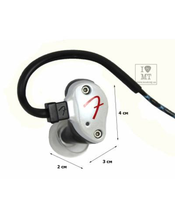FENDER PURESONIC WIRED EARBUDS OLYMPIC PEARL Навушники