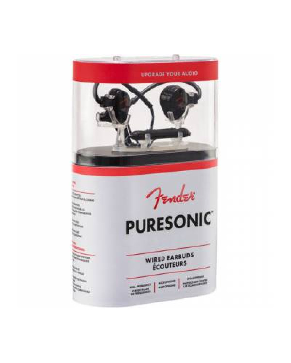 FENDER PURESONIC WIRED EARBUDS BLACK METALLIC Навушники