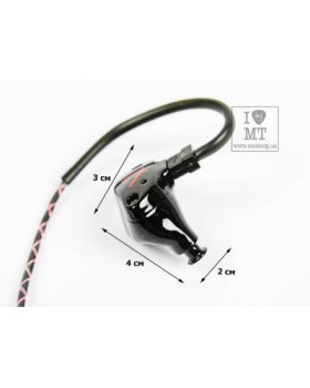 FENDER PURESONIC WIRED EARBUDS BLACK METALLIC Навушники-foto2