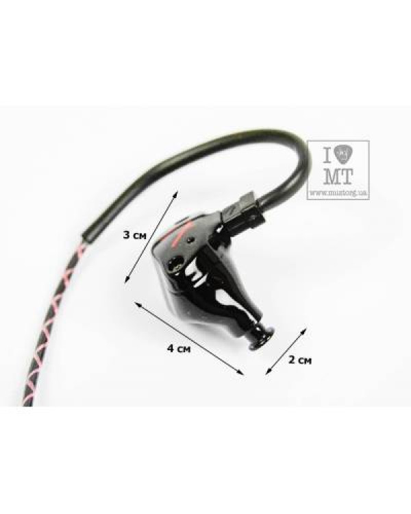 FENDER PURESONIC WIRED EARBUDS BLACK METALLIC Навушники