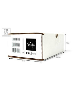 FENDER FXA5 IN-EAR MONITORS SILVER Вушні монітори-foto9