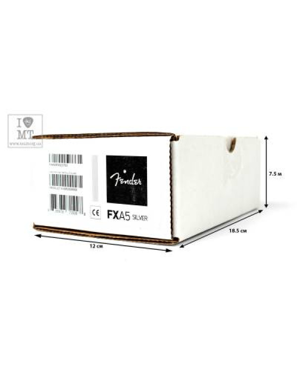 FENDER FXA5 IN-EAR MONITORS SILVER Вушні монітори FENDER FXA5 IN-EAR MONITORS SILVER Вушні монітори