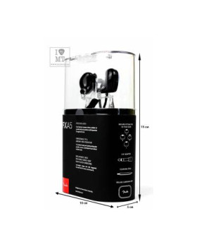 FENDER FXA5 IN-EAR MONITORS METALLIC BLACK Вушні монітори-foto8